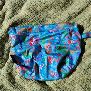 Lalabye baby mermaid quick trip TPU wetbag EUC